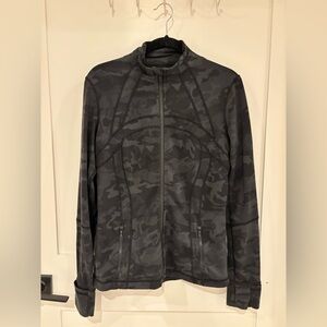Lululemon Athletica Gray Camouflage Jacket